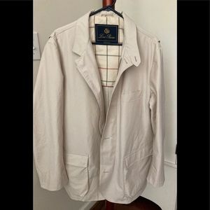 LORO PIANA ROASTER VILLA D’ESTE BEIGE JACKET XL